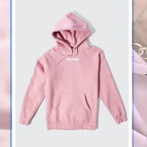 Glossier hoodie 💗
